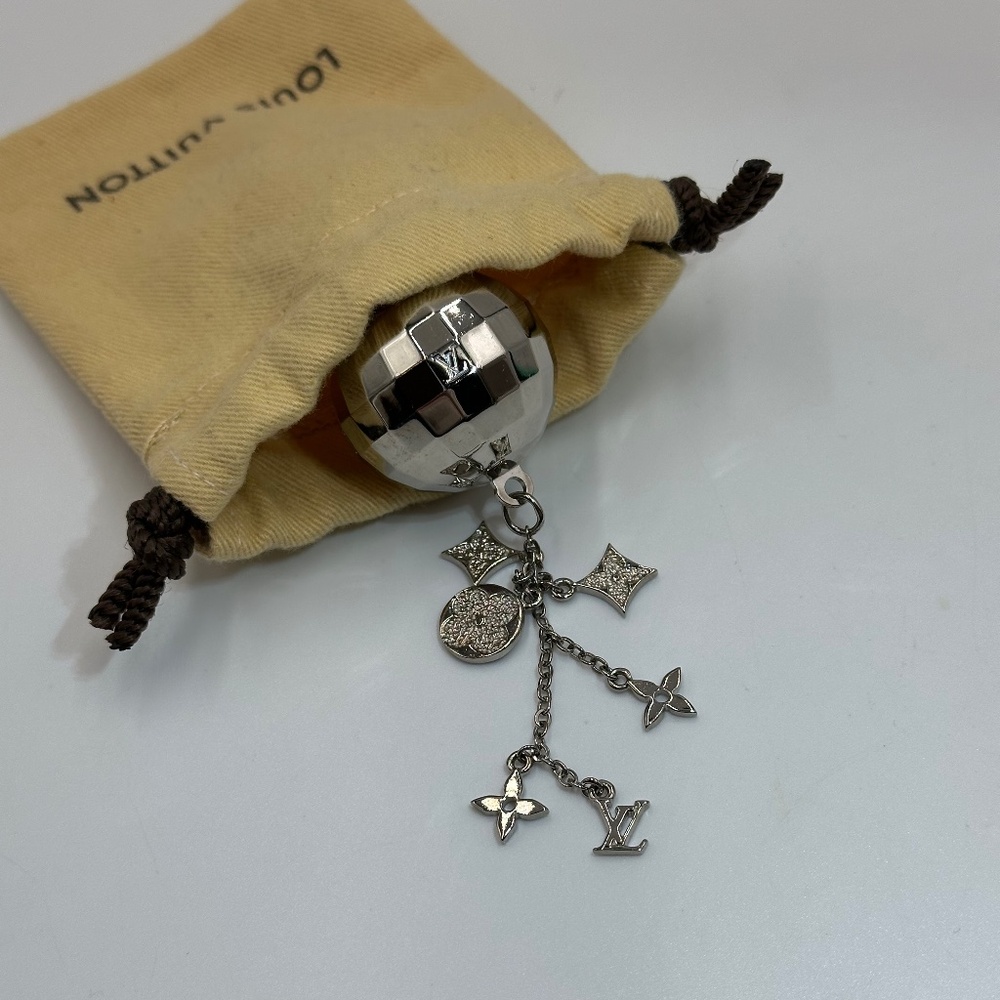 Louis Vuitton "Disco Ball" Bag Charm AUTHENTIC - Picture 15 of 16